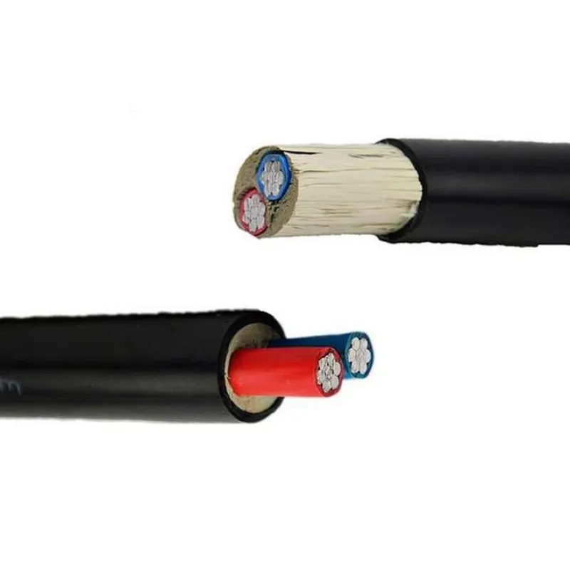 XLPE Insulated 4 Core 240mm2 400mm2 Aluminium Conductor Power Cable Underground 0.6/1kv