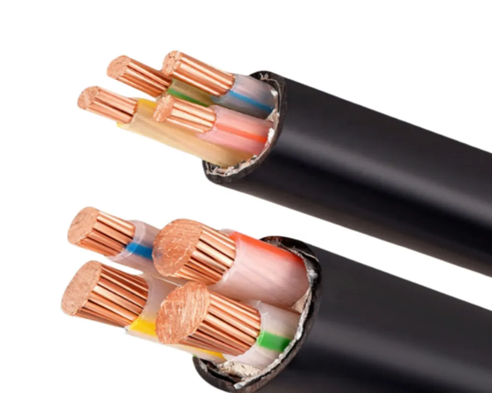 Yjv R2V RO2V 4X10m2 4X16mm2 4X25mm2 Copper Conductor XLPE Insulation Power Cable