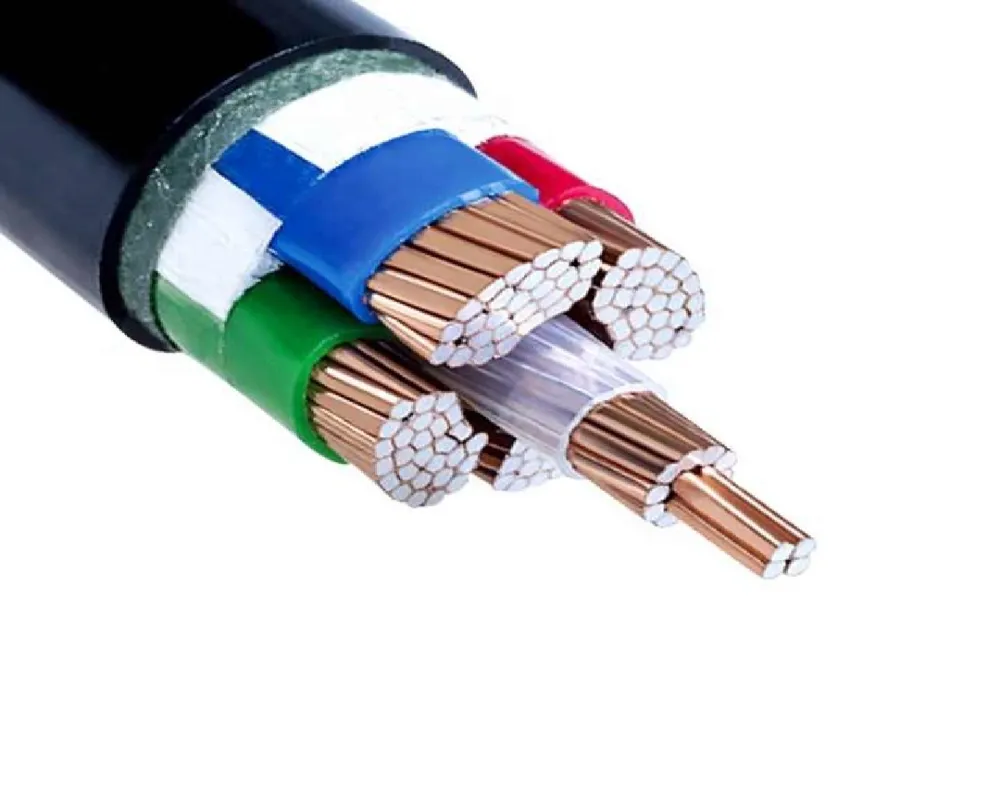 Aluminum Cable 240 mm2 4*240 Sq. mm XLPE AC Power Cable with Low Voltage 600/1000 V