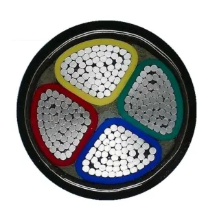 4X50mm2 4X70mm2 Sta Electrique En Aluminium Steel Tape Armored Low Voltage Aluminio Cable