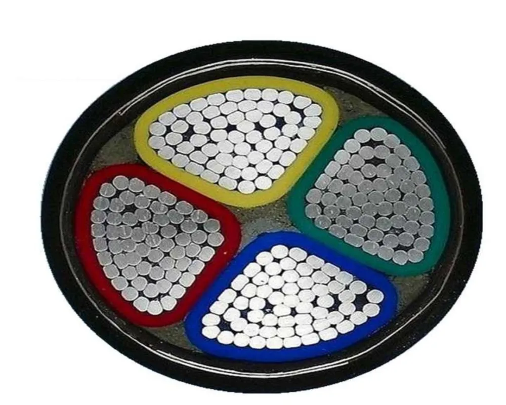 4X50mm2 4X70mm2 Sta Electrique En Aluminium Steel Tape Armored Low Voltage Aluminio Cable