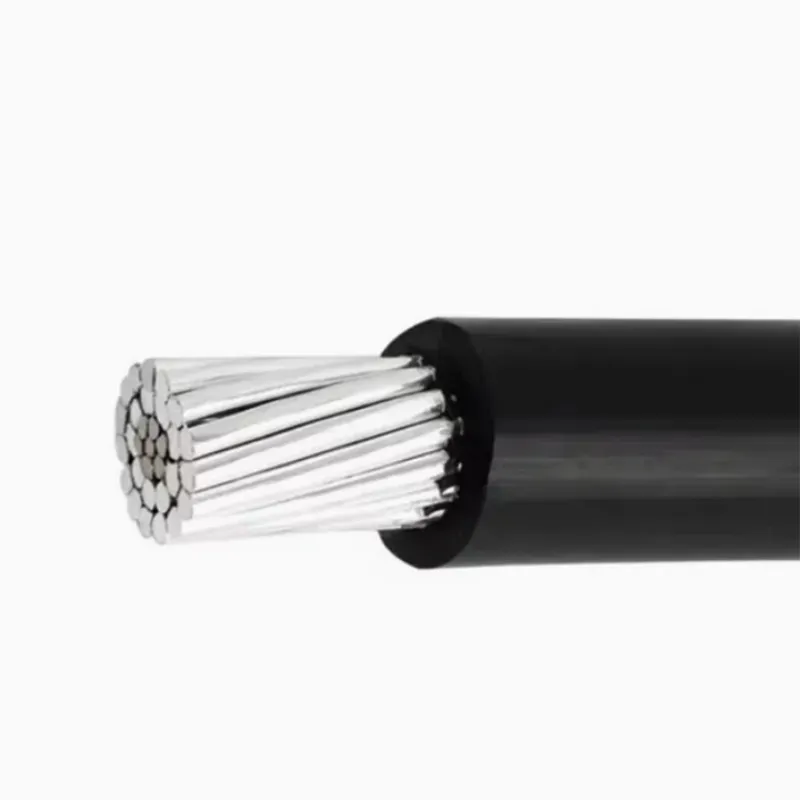 ABC Aerial Bundled Steel Reinforced 4 Core 95 mm2 Aluminum Conductor BS7870-5 Overhead Electric Transmission Cable