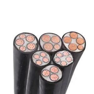E-Ayy Eayy Eayy-J Nayy-J 0.6/1kv 4X120 4X150 4X185 4X240 Sm Cables with Al Conductors, Insulated and Sheathed with PVC
