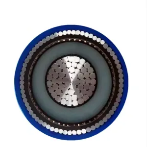 Factory Single Core Copper XLPE Insulated 15kv Underground Power Cable 150mm2