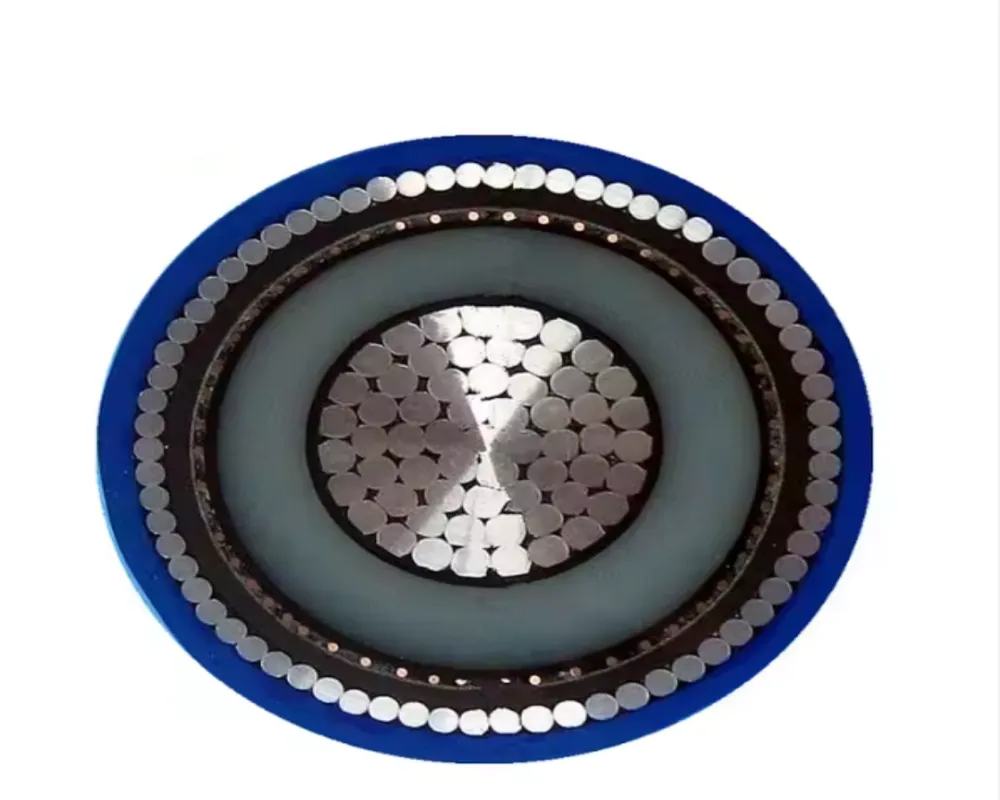 Factory Single Core Copper XLPE Insulated 15kv Underground Power Cable 150mm2