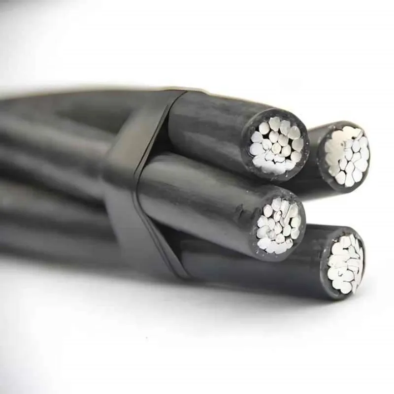 4X16mm 4X25mm 4X35mm 4X50mm 4X95mm ABC Cable Aerial Bundle Twisted Overhead Power Transmission Line