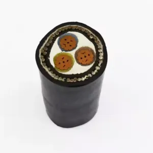 LV Power Cable Cu XLPE Armoured Yjv22 0.6/1kv 3X35+2X16 4X2.5 4X6 4X10