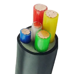 Insulated PVC Jacket Construction Aluminum Copper Underground Armoured Power Cable Wire U-1000 Rvfv Xav