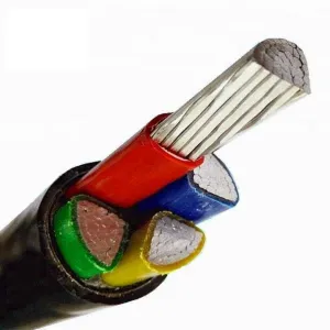 4 Core Aluminium Earth Cable Underground XLPE PVC 16mm2 to 300mm2 for Power Transmission