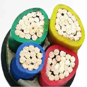 3X4AWG+1X6AWG+2X12AWG 3X2AWG+1X4AWG+2X12AWG Aluminum Cable with XLPE Insulation Yjlv Yjly