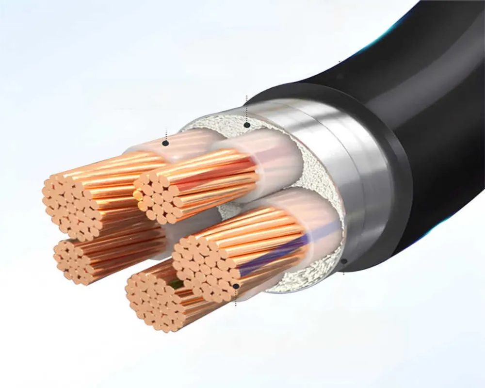 630 Sqmm 300sqmm Single Core Cu XLPE Awa Flame Retardant Armored Power Cable BS5467 600/1000