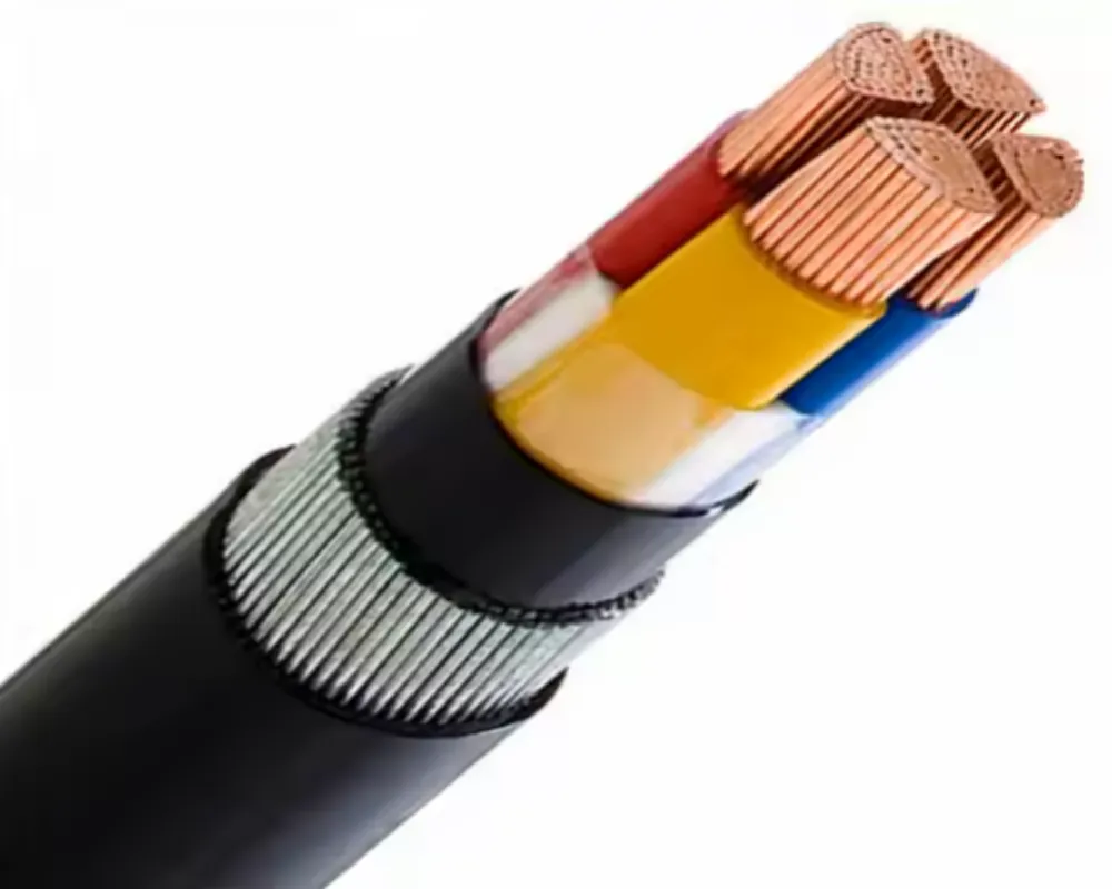 Cable Nayy-O E-Ayy-O 3X240+120 3X185+95 3X150+70 3X95 1X50 mm2 Low Voltage Underground Aluminum Conductor Cable 0.6/1kv