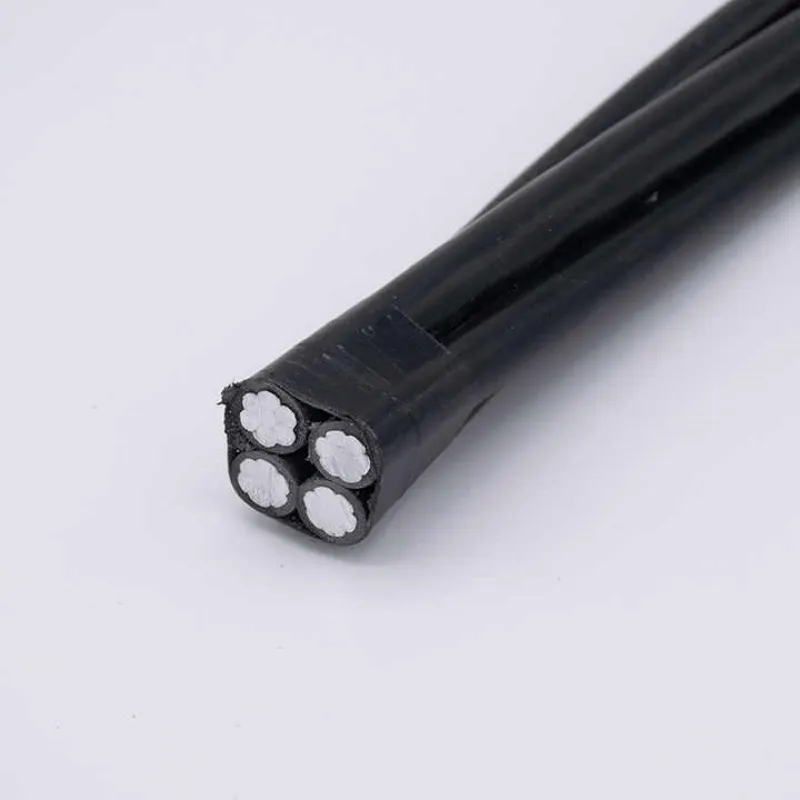 Tree Wire Spacer Cable Electrical HDPE 3-Layer 15kv ACSR Size 2/0 Stranding 6/1 for Overhead