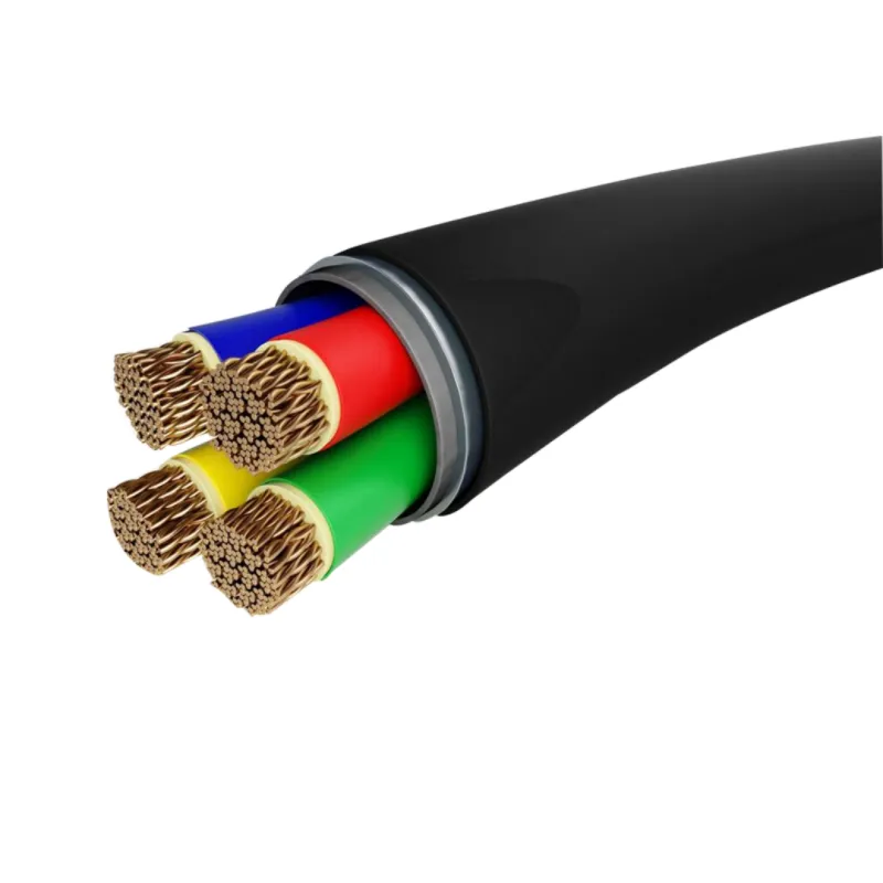 E-Yy-J 4X16 4X25 4X35 4X50 Copper Power Insulated Cable PVC Wire Qatar