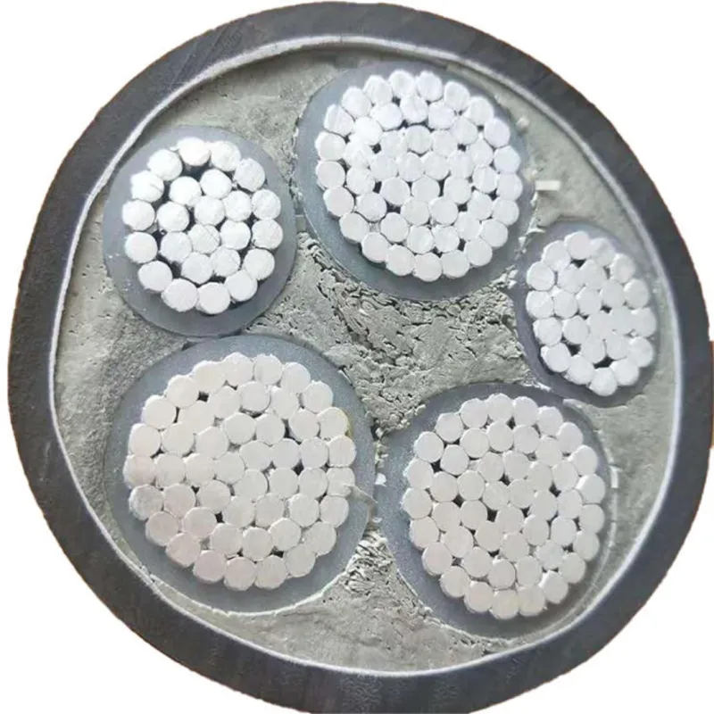 0.6/1kv Arvfv Cable 4X35 4X70 4X95 4X120 4X150 (industrial Armoured)