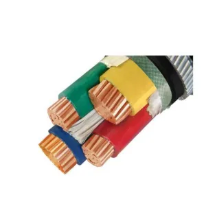 Sheath Power Cable Oxygen-Free Copper Conductor PVC Insulated Copper Cable 3*240 + 1*120 mm2
