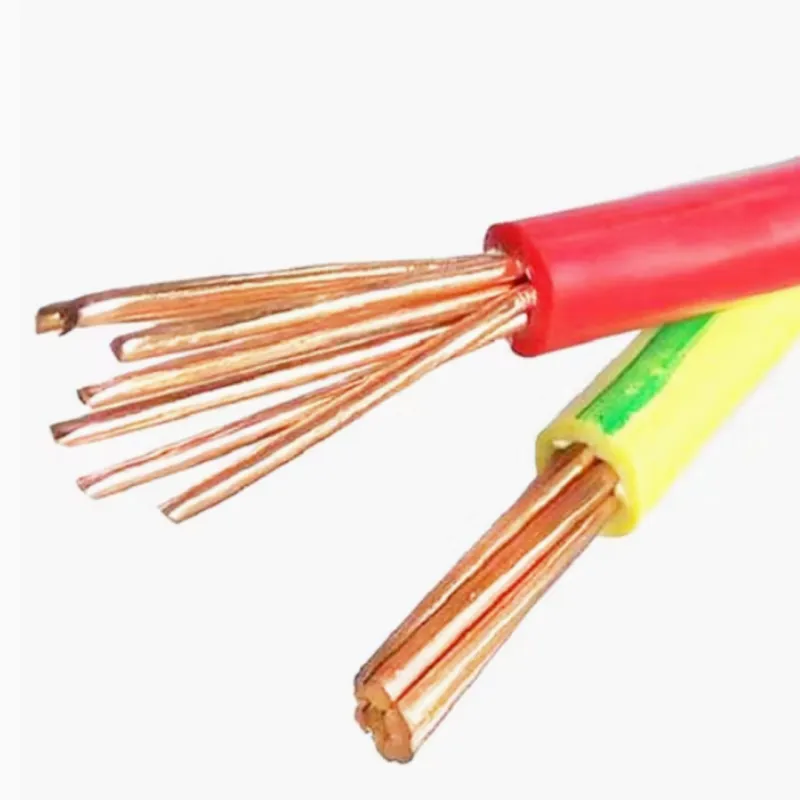 H07V-K 35mm&sup2; & 25mm&sup2; Green-Yellow Earth Cable - 450/750V Stranded Copper