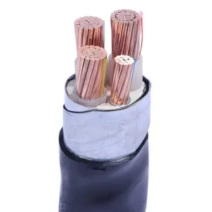 Nyy Cu/PVC/PVC Cable, 4 Core 35mm2 Copper DC Power Cable 4X35mm2 Cable