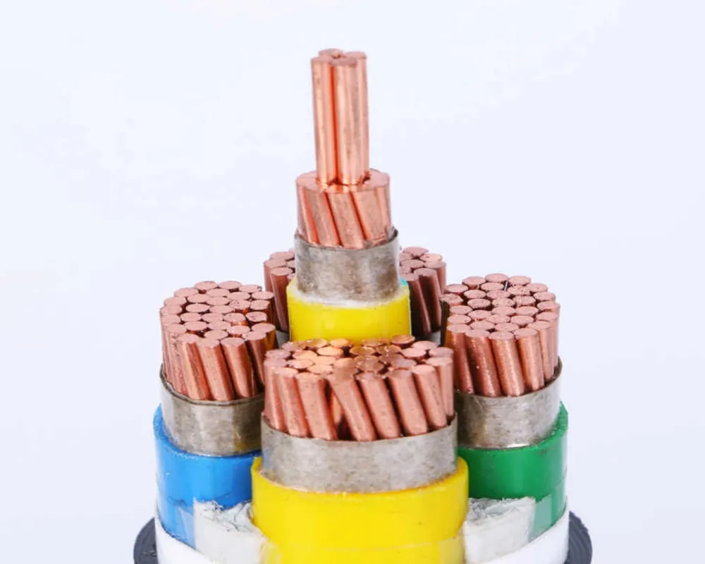 Yjv32 0.6/1kv 4X16-185mm2 Power Cable with Pure Copper Conductor XLPE Swa PVC Insulated 60502 Standard