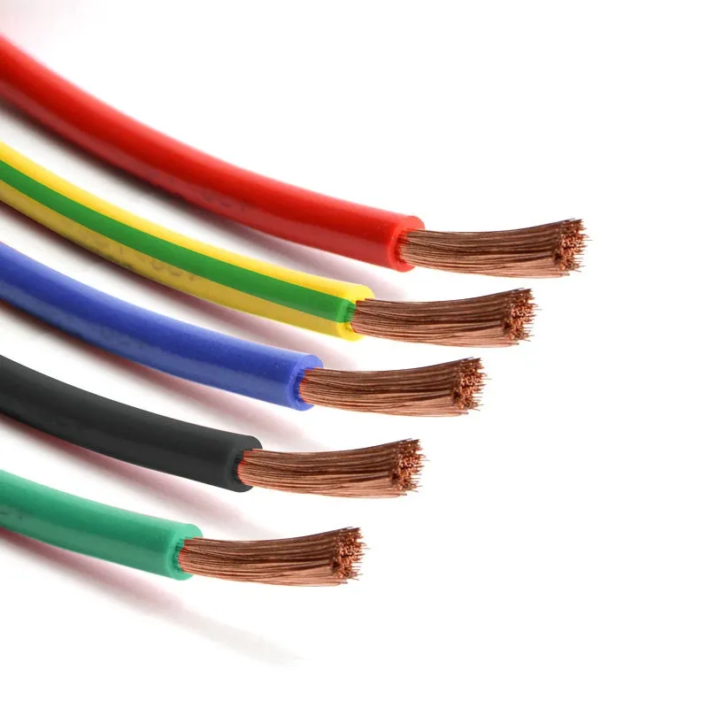 Stranded Copper PVC Cable, 600V, Available in 5.5mm&sup2; (~10 AWG) , 8.0mm&sup2; (~8 AWG) , 100mm&sup2; (~3/0 AWG) , 200mm&sup2; (~400 kcmil)