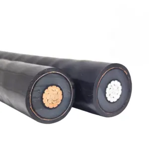 15kv 133% Copper Tape Shielded Power Cable Armoured Cu Conductor Single Core