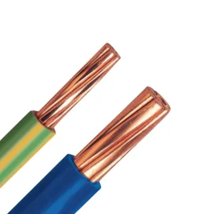 Thhn/Thwn Cable 600V - Stranded Copper, PVC Insulation, 90&deg; C Dry Available in 10, 16, 25, 35, 50, 240 mm&sup2; for Power Distribution