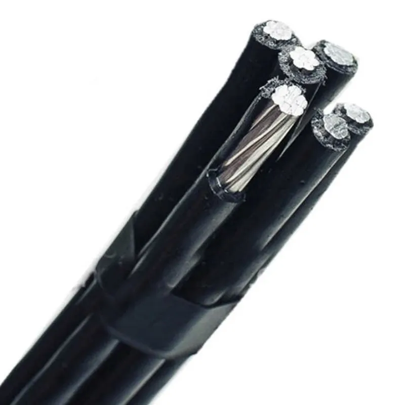 LLDPE/ LDPE/HDPE/XLPE Insulated Covered Line Wire Aluminum Conductor Insulated Cable