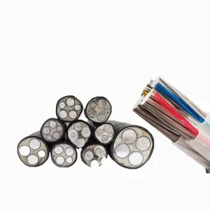 240V AC Power Cable Aluminum Cable Wire Nayy Na2xy 4c*95 Sqr. mm 1kv for Lighting Protection