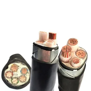Cable XLPE 3X95+1X50 mm2 N2xh Frnc Low Smoke Halogen-Free Flame Fire Retardant Cable 0.6/1kv