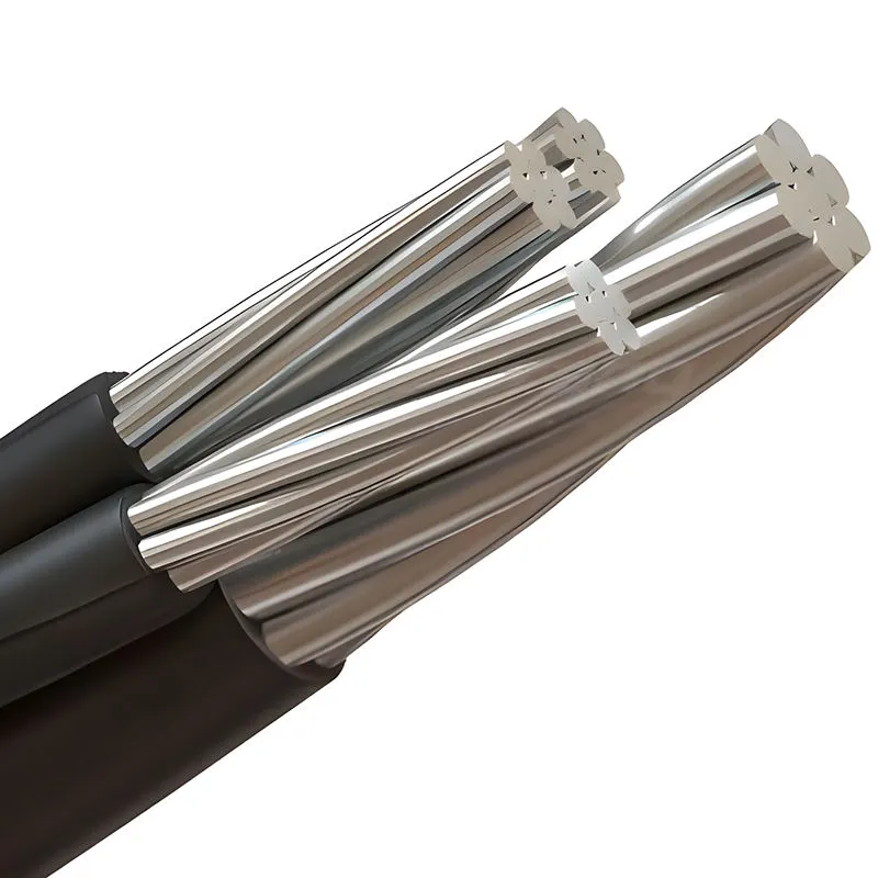 ABC Overhead Cable 11kV, Triplex Style, XLPE Insulated Aluminum Conductor for 3-Phase Power Distribution