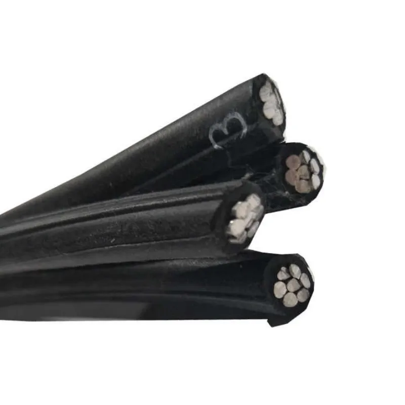 Twisted Pre-Assembled Cable 3X35 mm2 + 16mm2 ABC Cable Overhead Low Voltage Aluminum No Jacket OEM/Hongda XLPE/PVC/PE AAC/AAAC