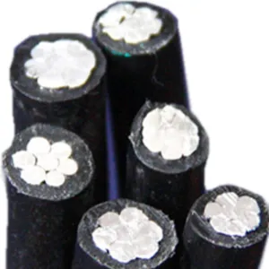 Megatec Barnacle 4 AWG Triplex Cable Aluminum Conductor 600V Overhead Secondary Cable