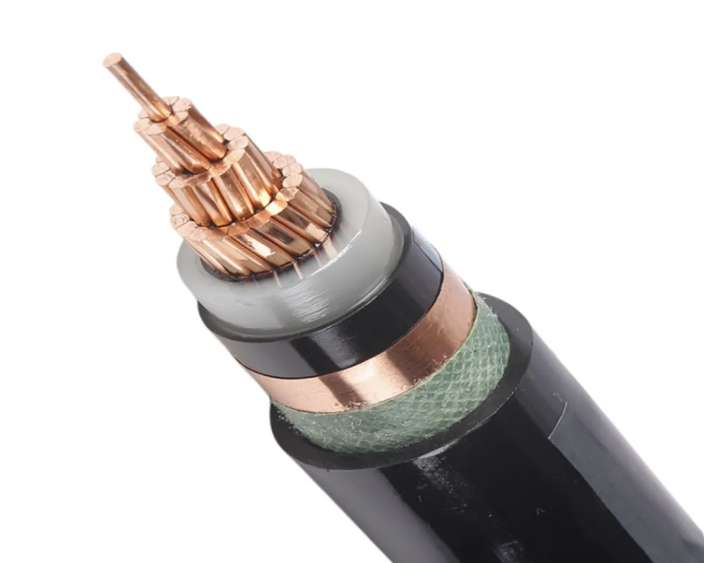 11kv XLPE PVC Underground Cable 1X185, 1X300 mm2 N2xs2y Na2xs2y
