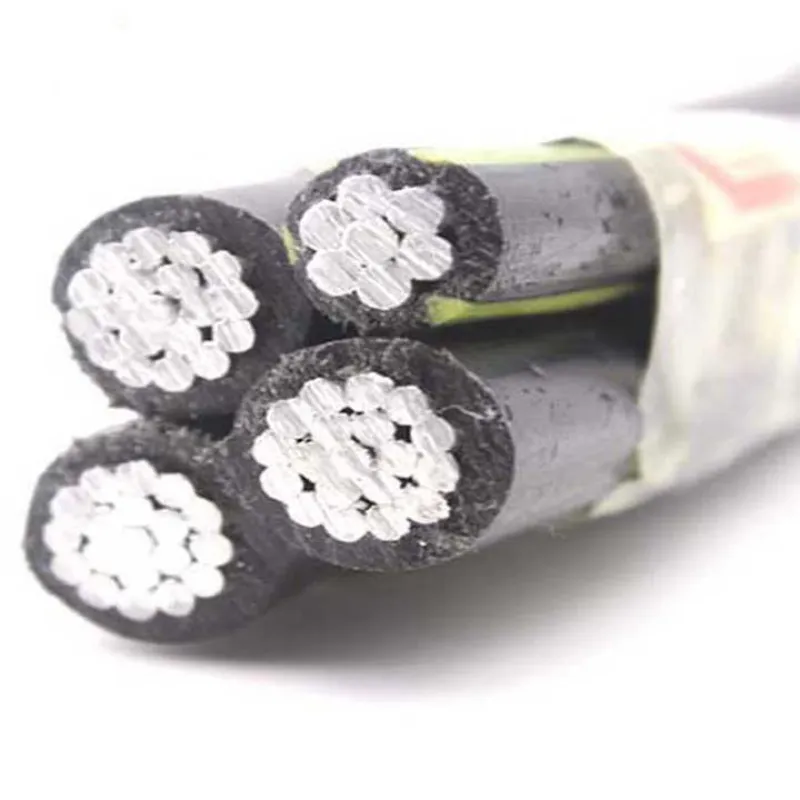 XLPE Insulation Al/R ABC Cable 4X25mm 4X16mm Aerial Power Cable