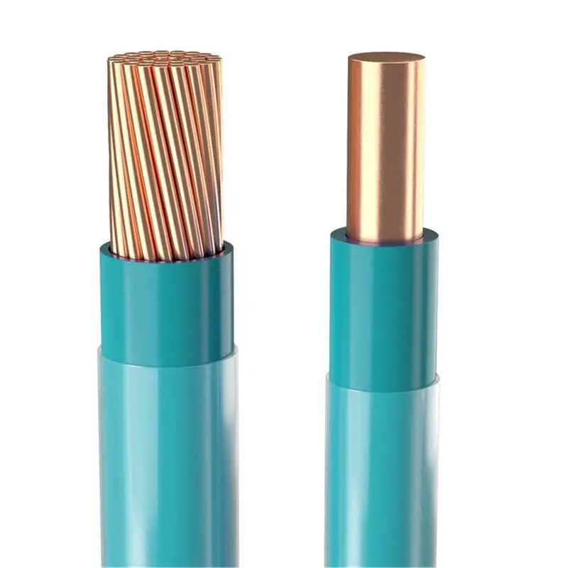 Copper Red Green Blue Red 3.5mm 5.5 Sqm 8mm&sup2; Stranded AC Electrical Wire Cable 600V Rated PVC for Heating THHN/THWN/THWN-2