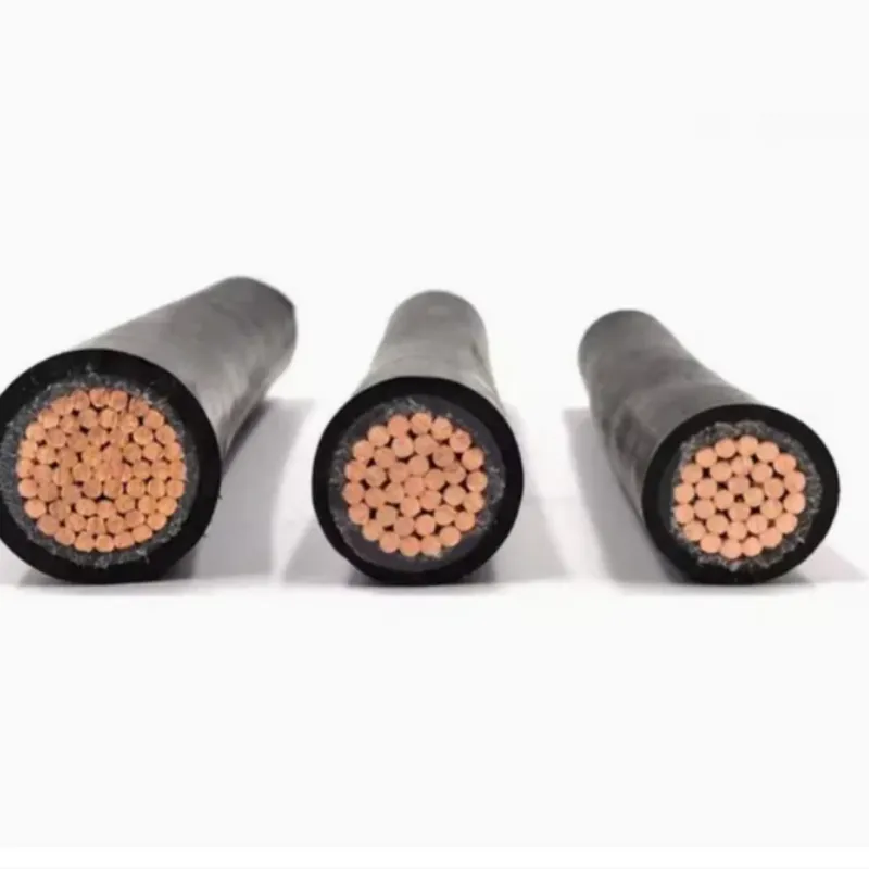 80mm2 3/0-19 Single Core Stranded Copper Electrical Cable for Philippines