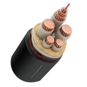 Electrical Power Cable LV PVC & Mv XLPE Insulation Copper/Aluminum Core Industrial Cable 1-300mm&sup2; Custom Sizes