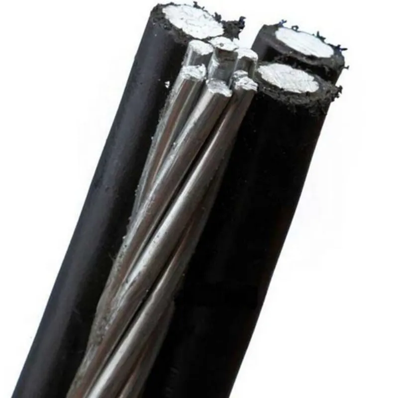 Hot Selling! Weatherproof ABC Overhead Cable 3x50+50+2x16mm&sup2; Aerial Bundled with Steel Messenger, XLPE Insulation 0.6/1kV for LV Grid