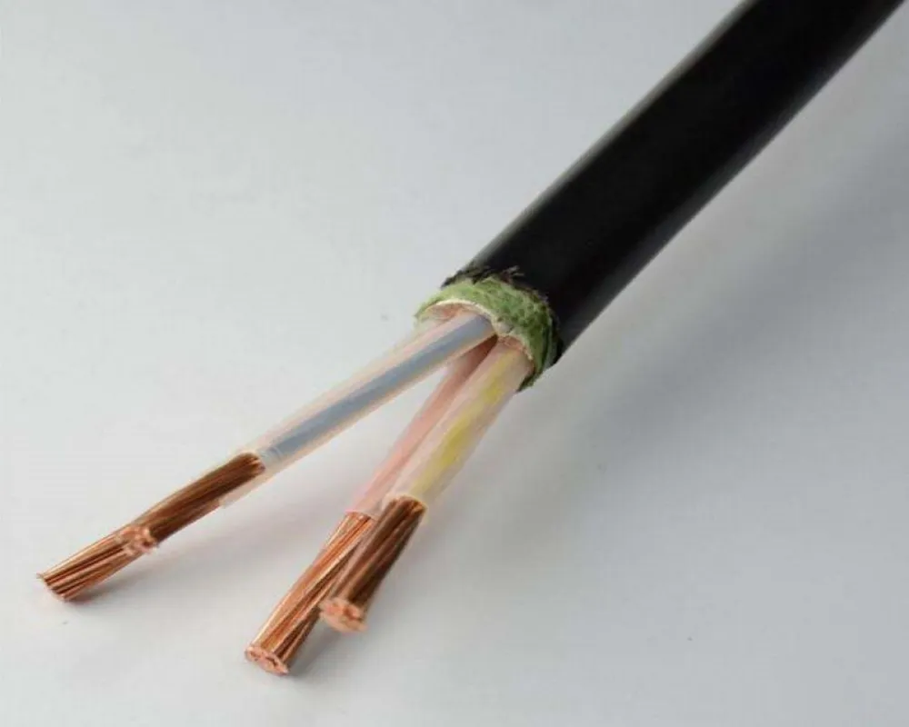 PVC Insulated Copper Conductor Flexible Cable: 2&times; 25mm&sup2; , 2&times; 16mm&sup2; and 4 Core Flexible Electronic Cable