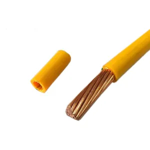Thw 500mcm Copper Cable 600V PVC Insulated for Industrial Power Distribution