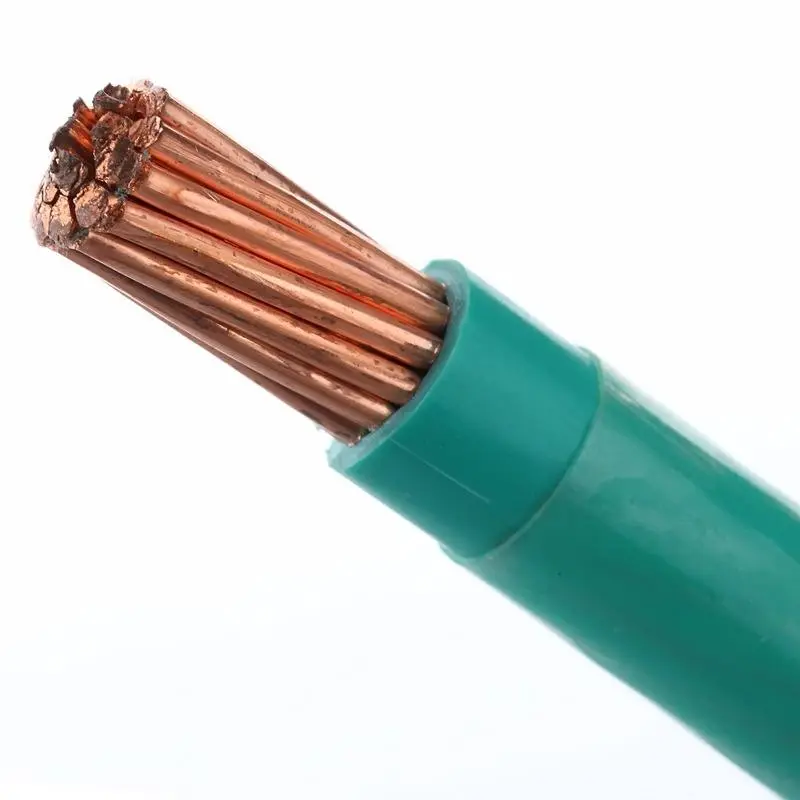 Electric TH Copper Conductor Wire Roll 1.5 2.5 4 6 Mm2 Blue & Red PVC Insulation for Heating 600V Rated Voltage