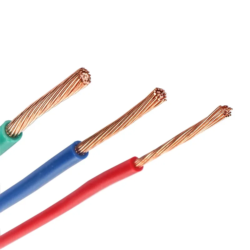 Thhn/Thwn-2 Electrical Wire - Stranded Copper, PVC Insulation, 600V - Available in 14, 12, 10, 8, 6, 1/0 AWG for House Wiring
