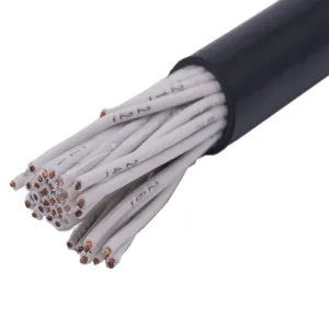 24-Core & 12-Core Control Cable Combo, 1.5mm&sup2; Flexible Copper Wire PVC Sheathed for PLC, Sensor, Electro-Mechanical Wiring