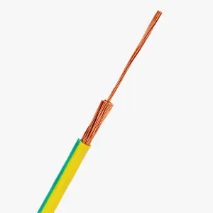 35mm&sup2; Green Yellow Earth Wire Flexible Stranded Copper
