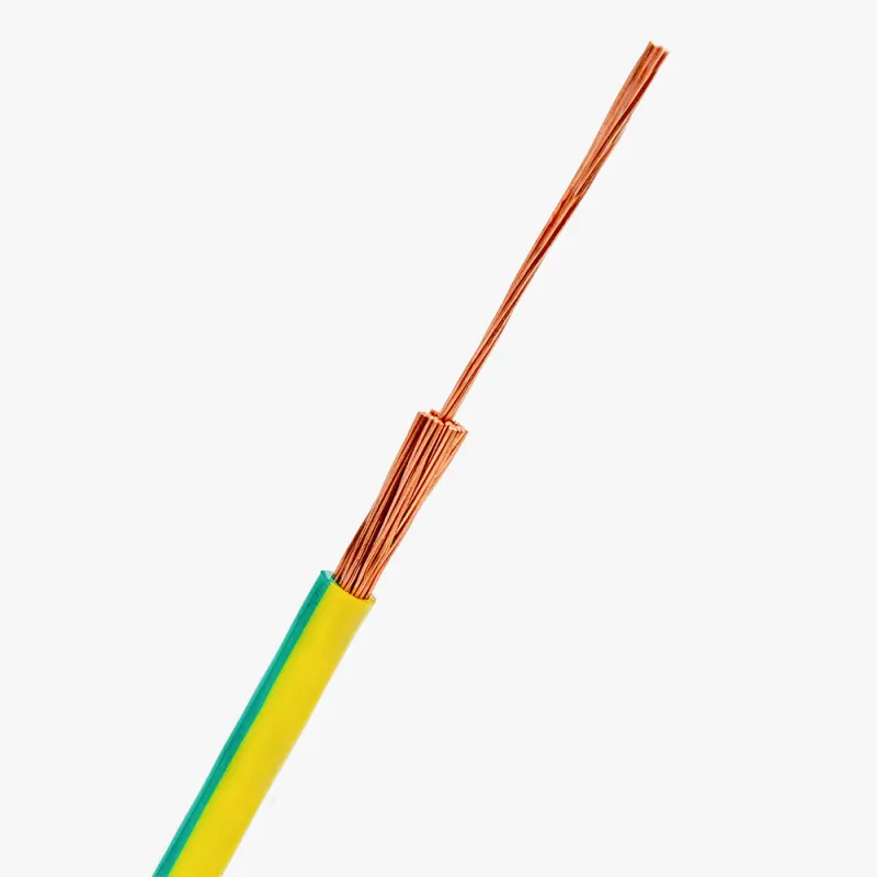 35mm&sup2; Green Yellow Earth Wire Flexible Stranded Copper