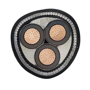 Free Sample 2 3 4 5 Core 2.5mm2 4mm2 6mm2 10mm2 16mm2 Pvc Flexible Royal Cord Power Cable