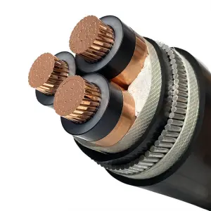 Factory Price 0.6\/1kV Copper Cross-linked PVC Sheathed Cable 1000mm Low Voltage Single Core Power Cable