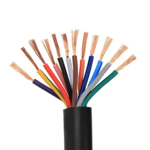 12/10/8 AWG Stranded Copper Thhn/Thwn Electrical Wire, Black, 600V, for House Wiring & Lighting