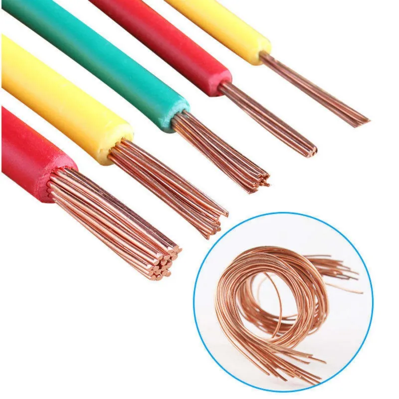 60227 IEC 02 (H05V-K) Flexible Cable 1.5/2.5/4/6mm&sup2; , Class 5 Stranded Copper, 300/500V