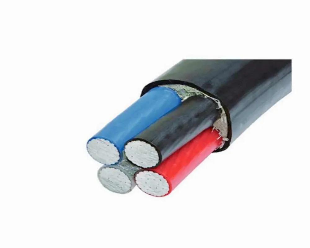 Aluminum Power Cable Eletrique Dual Core 2x10 2x16 2x25 2x35 Mm2 600/1000V